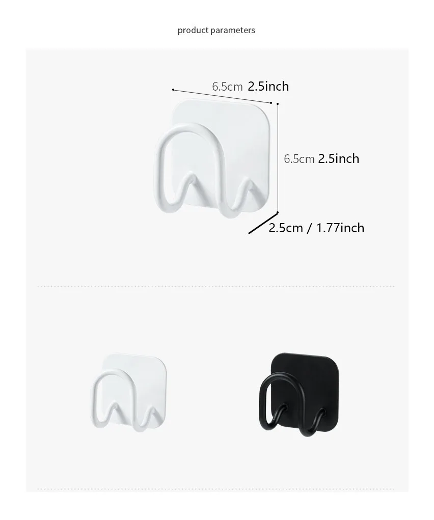 304 Stainless Steel Self Adhesive Hooks, Drainage, Hanging Multi Function Kitchen Shelf