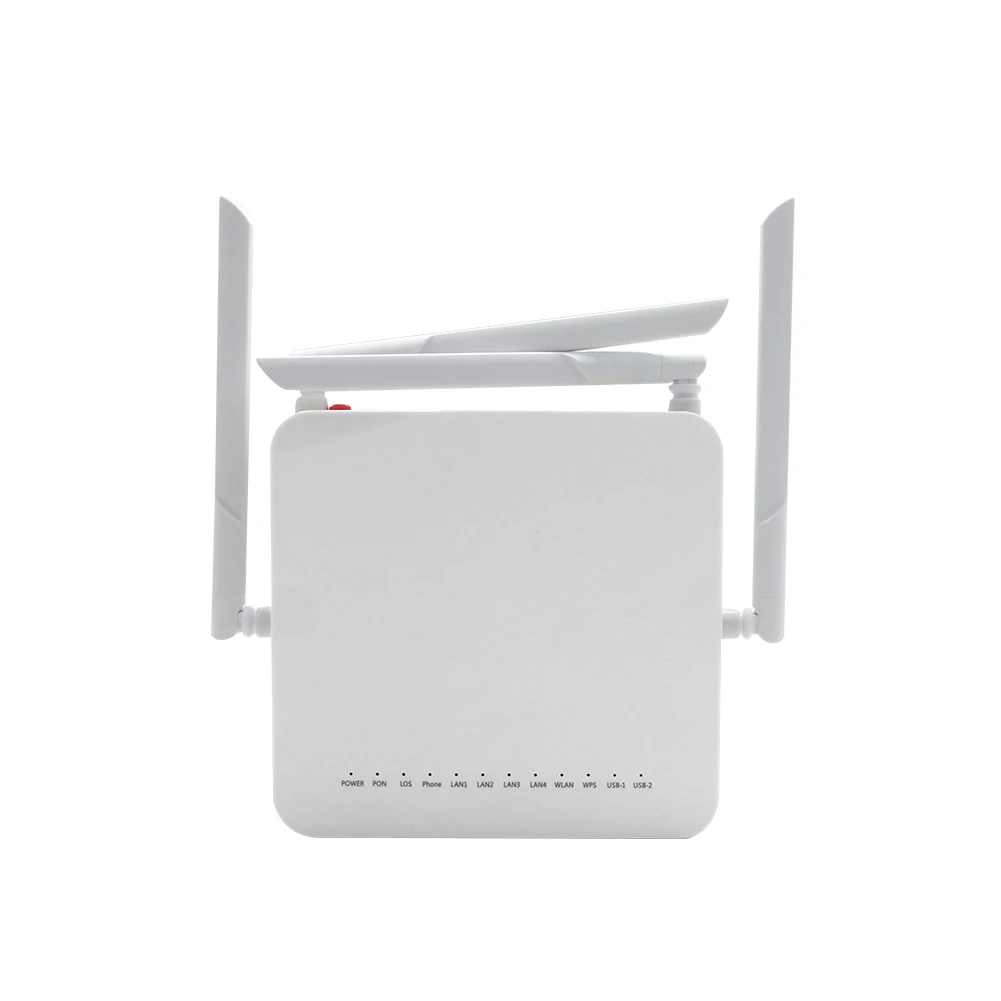 ONU Gpon FTTB Wifi Router F680 V1.1 Router 4GE+USB+1POST+2.4G&5GWIFI FTTC