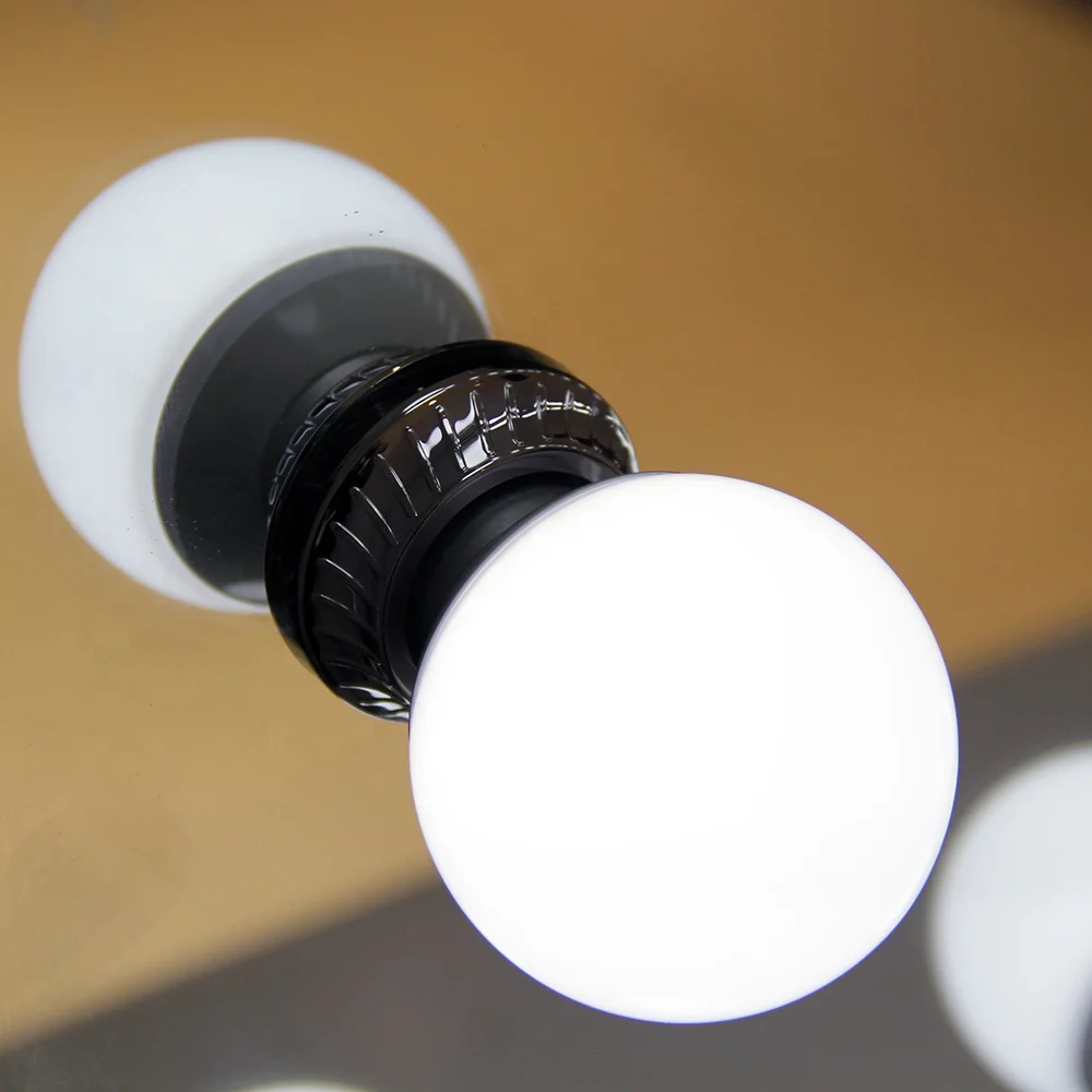 Wholesale Durable Dimmable Light Tabletop Hollywood Smart Vanity Mirror Single Side LED Make up Beauty Mirror