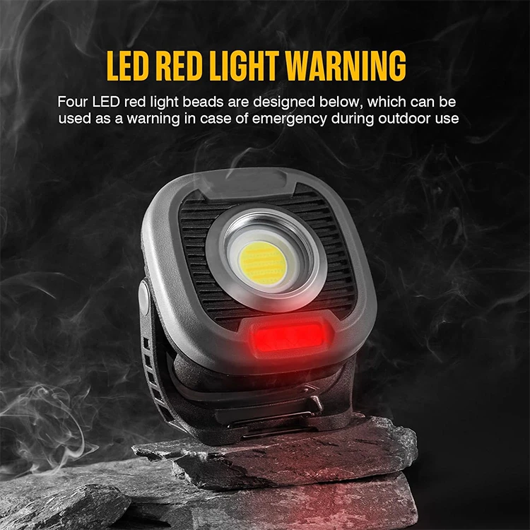 High Power Rechargeable 180 Degree Rotating Magnetic LED Camping Lantern Work Light