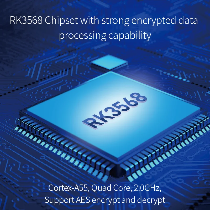 RAM 2GB/4GB Dual Gbps Ethernet Gateways RK3568 Support OpenWrt LEDE System V2ray SSR Linux Rockchip