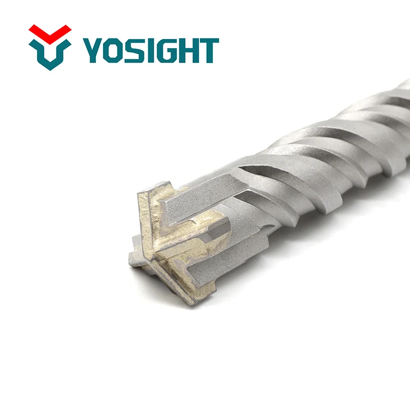 SDS MAX Electric Cross Tip Rotary Hammer Drill Bit for Granite Concrete Rock Stone