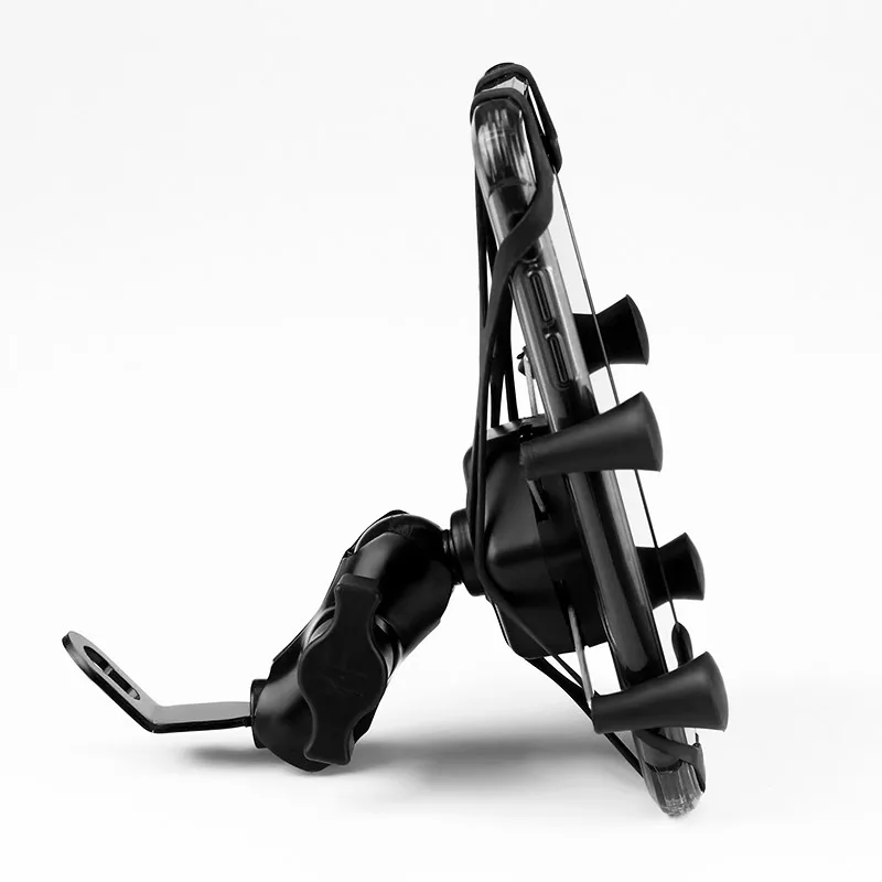 Adjustable Non-slip Soft Silicone Network For Motorcycle Bike Phone Holder