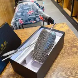 Light luxury style very shiny insulated coffee travel mug stainless steel coffee mug with spillproof lid sublimated blank water