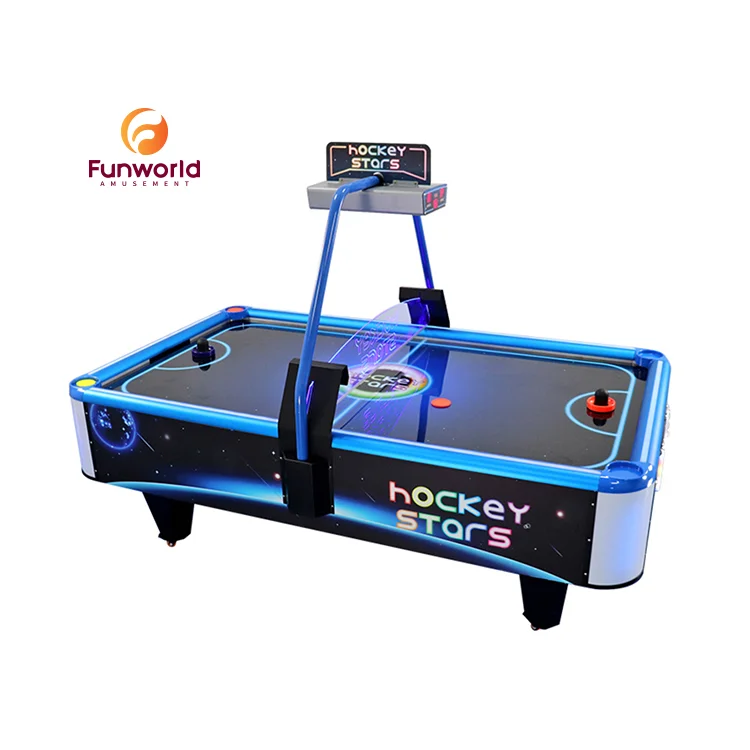 Хорошая цена 2 игрока настольная воздушная хоккейная игра стрельба гол игровой симулятор монетный воздушный хоккейный