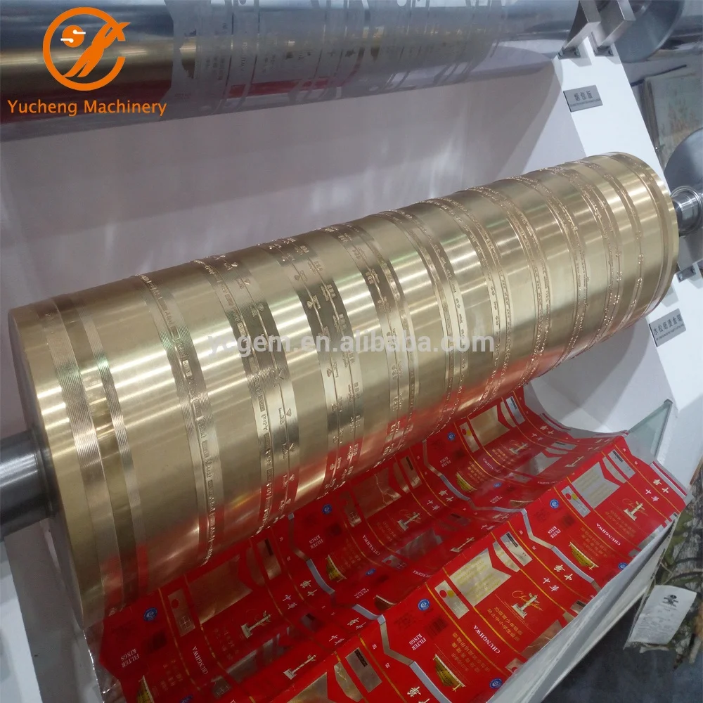 Rotogravure Printing Machine 9 Color Cigarette Pack Printing Machine for Tipping Paper