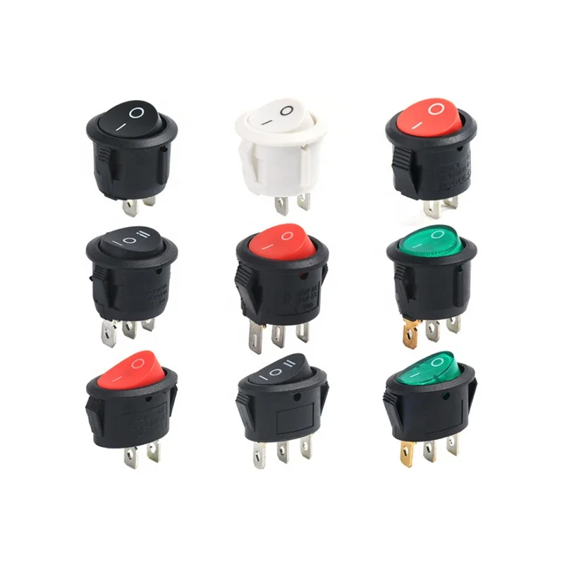 Wintai-Tech Double Pole Double Throw Rocker Switch Single Rocker Switch China Lighted 12V Switch Manufacturer