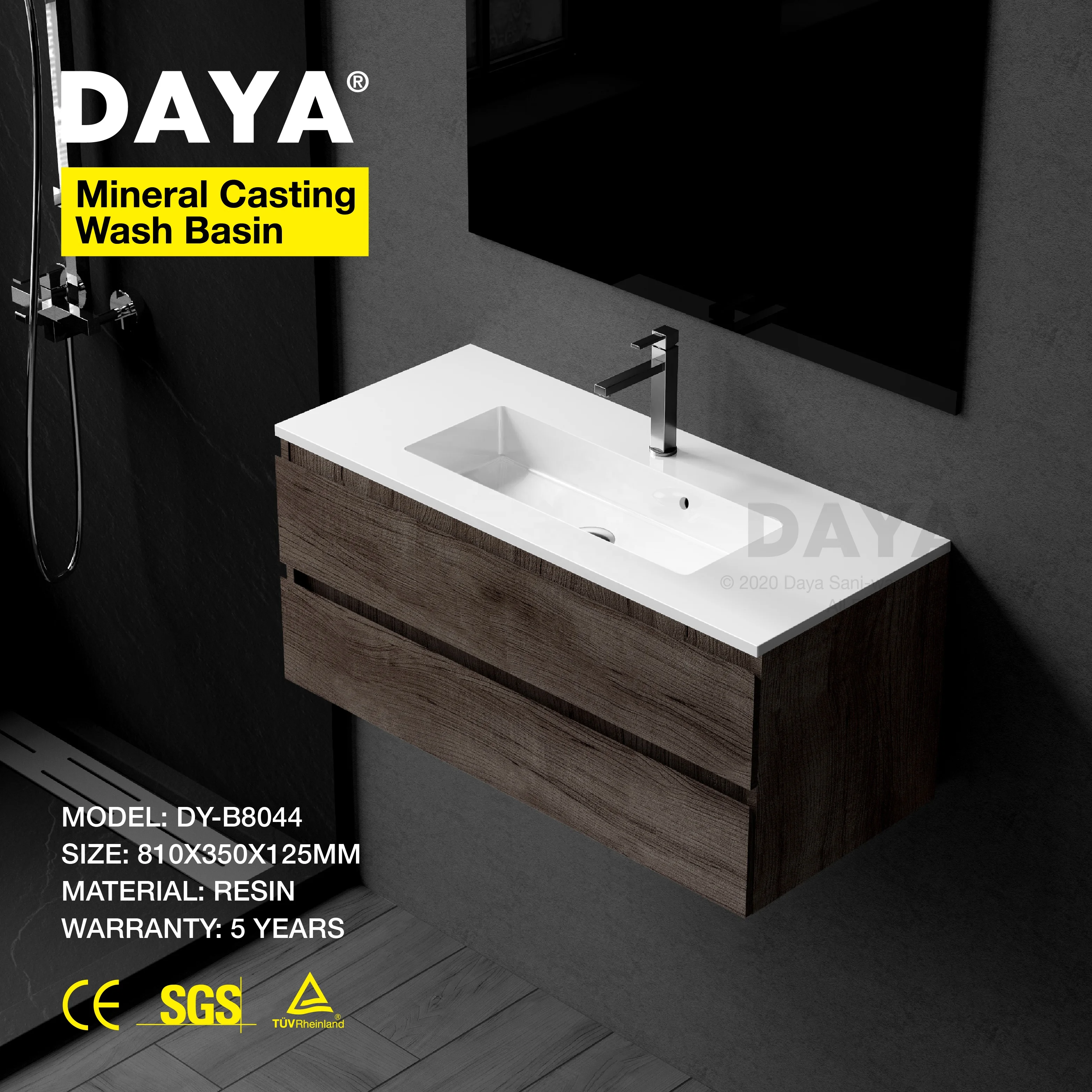 New Hot Items Artificial Stone Wash Basin Counter Top Sink Bathroom Lavabo