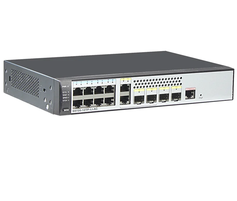 Model S5720-12TP-LI-AC 8-port full gigabit electric 4 gigabit optical two-layer network management Ethernet switch