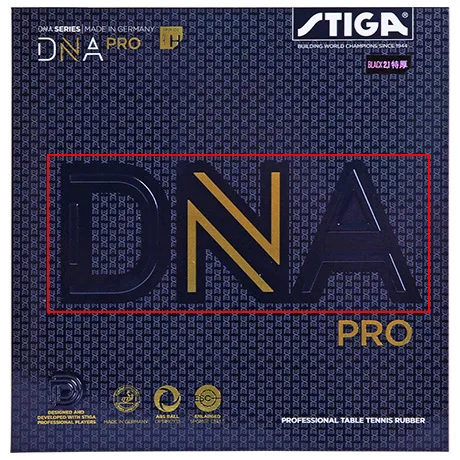 Резиновая резиновая резинка для настольного тенниса STIGA DNA PRO резина пинг-Панг сделано в