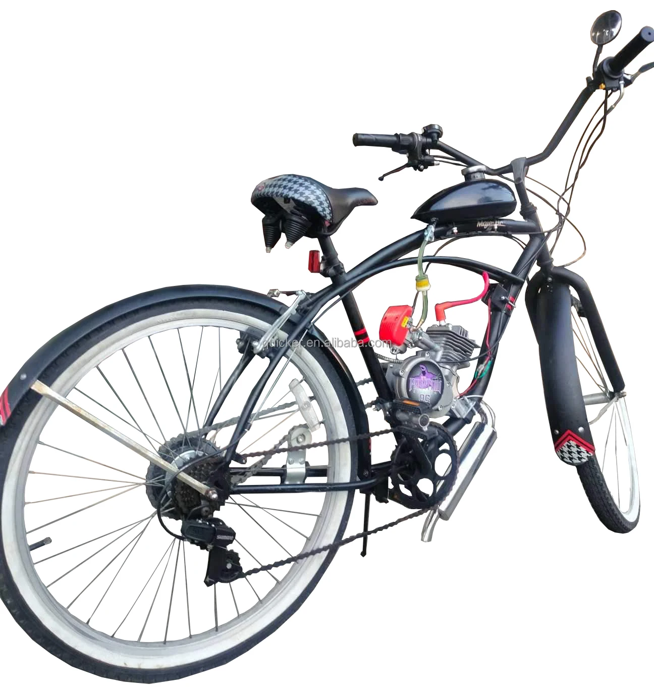 Motorized chopper bike 2 stroke bike engine 85cc bicycle engine Phantom 85 ZTMOTO motor set