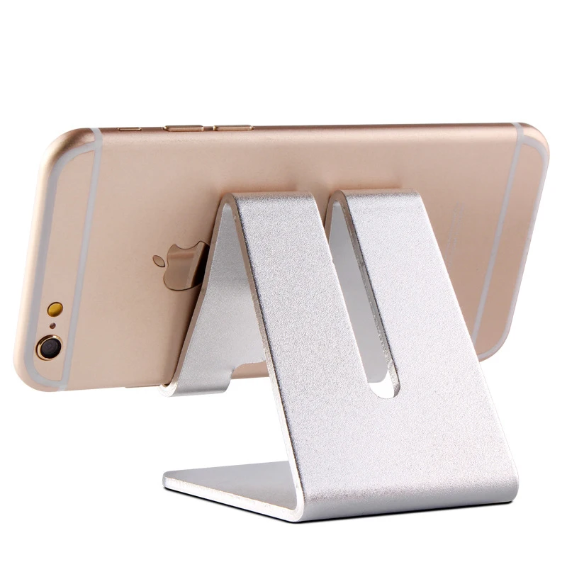 Metal mobile phone bracket watching TV desktop ipad fixing frame lazy support frame Cell Phone Stand