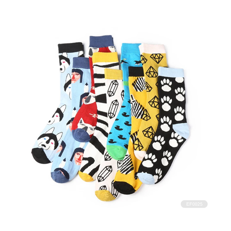 RJ-E0551 high quality fashion colorful socks bunte socken baumwolle