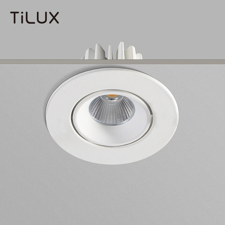 Точечный светильник для отеля, 6 Вт, 7 Вт, 8 Вт, IP65, регулируемый Диммируемый светодиодный потолочный светильник, Встраиваемый светодиодный светильник