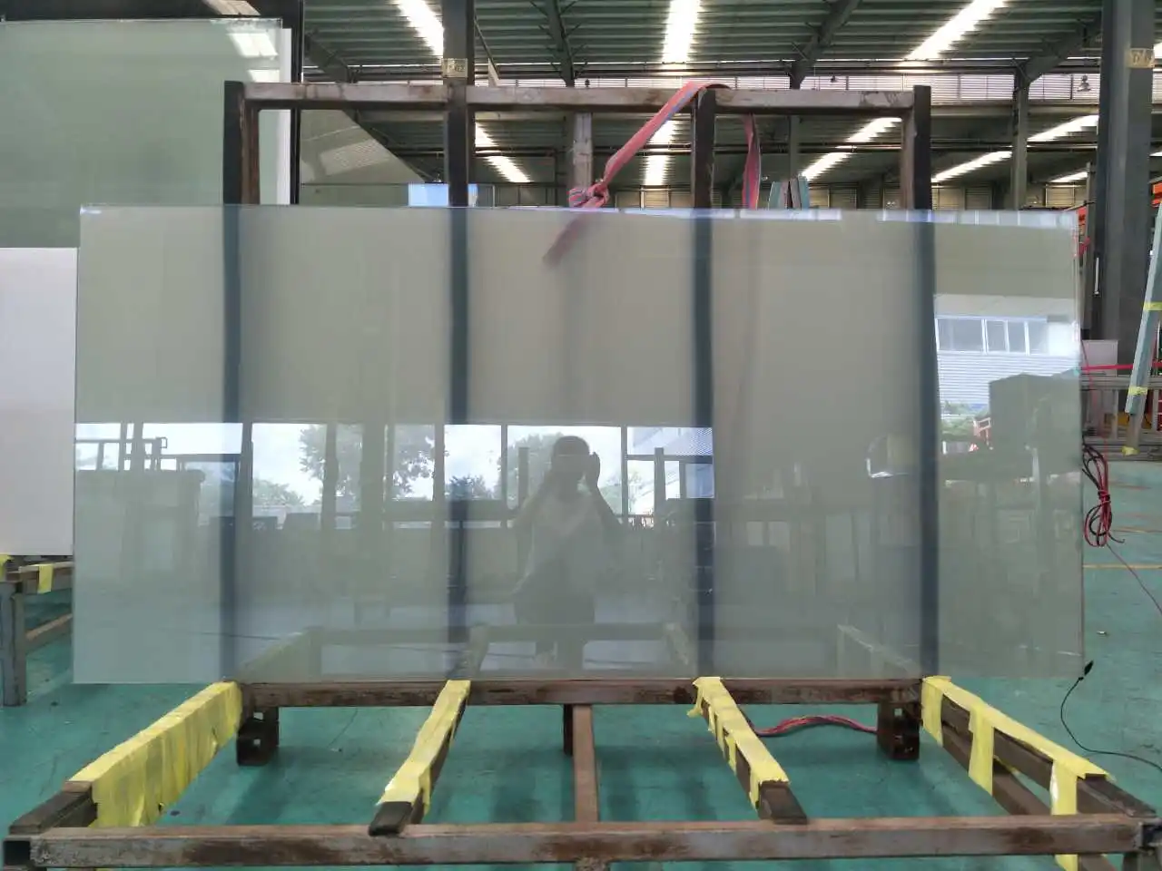 Sliding Smart Frosted Privacy Glass Shower Door for hotel bathroom