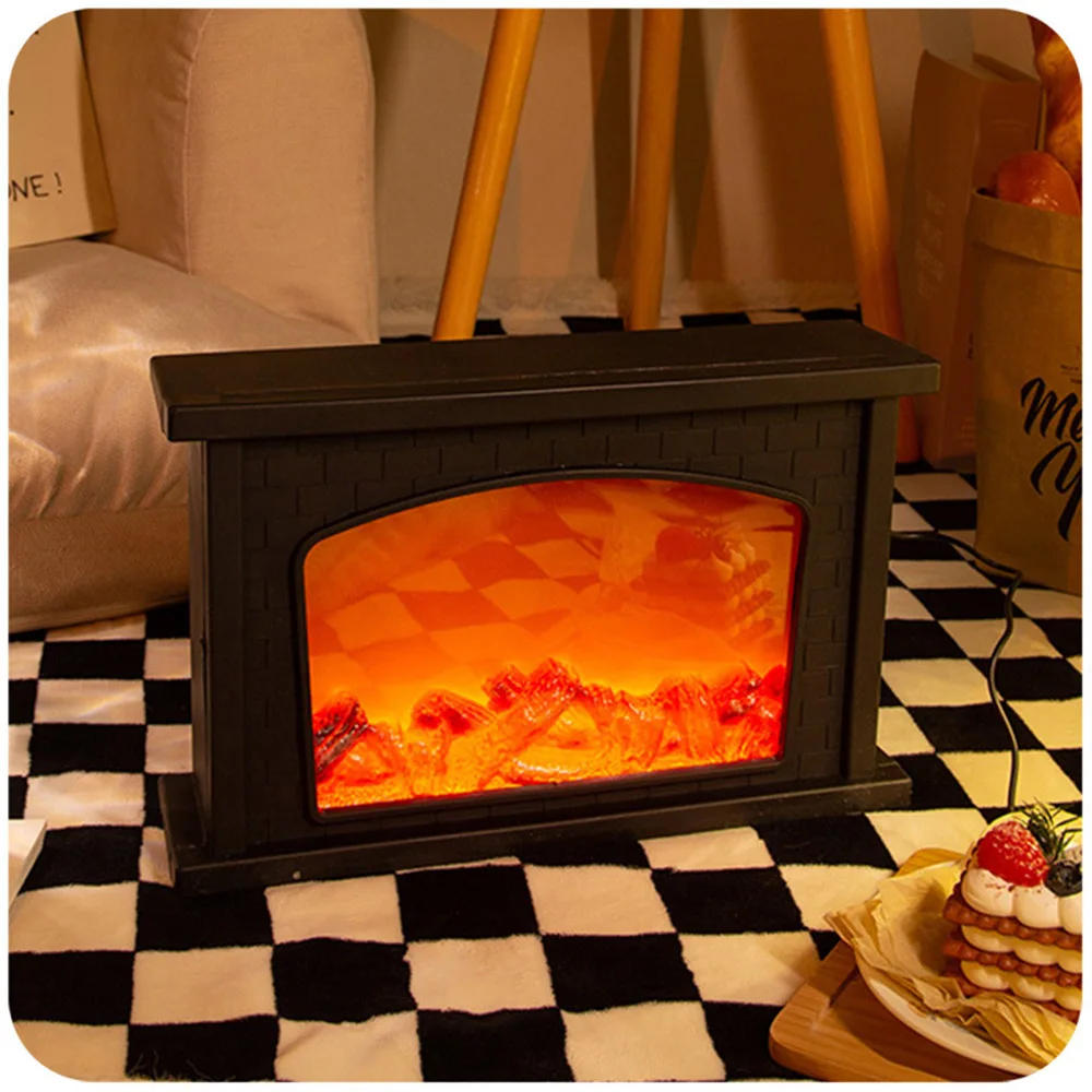 New Model Cheap Desk Electric Fireplace Lamp