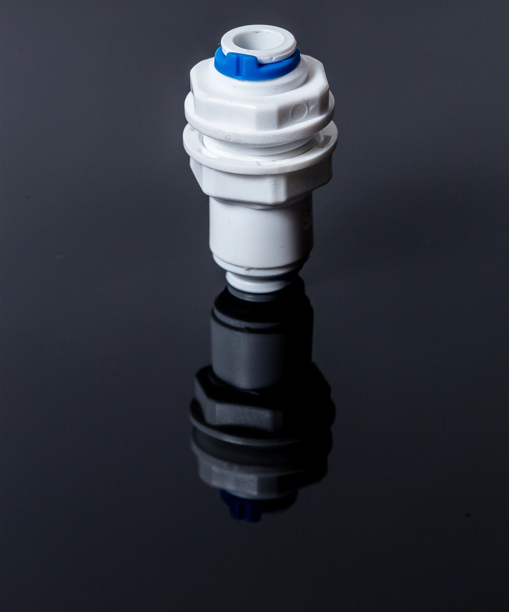 
 Прямая перегородка системы обратного осмоса, равная 1/4 дюйма, соединительная муфта для шланга с наружным диаметром осмоса, пластиковый быстроразъемный соединитель для воды, 1  