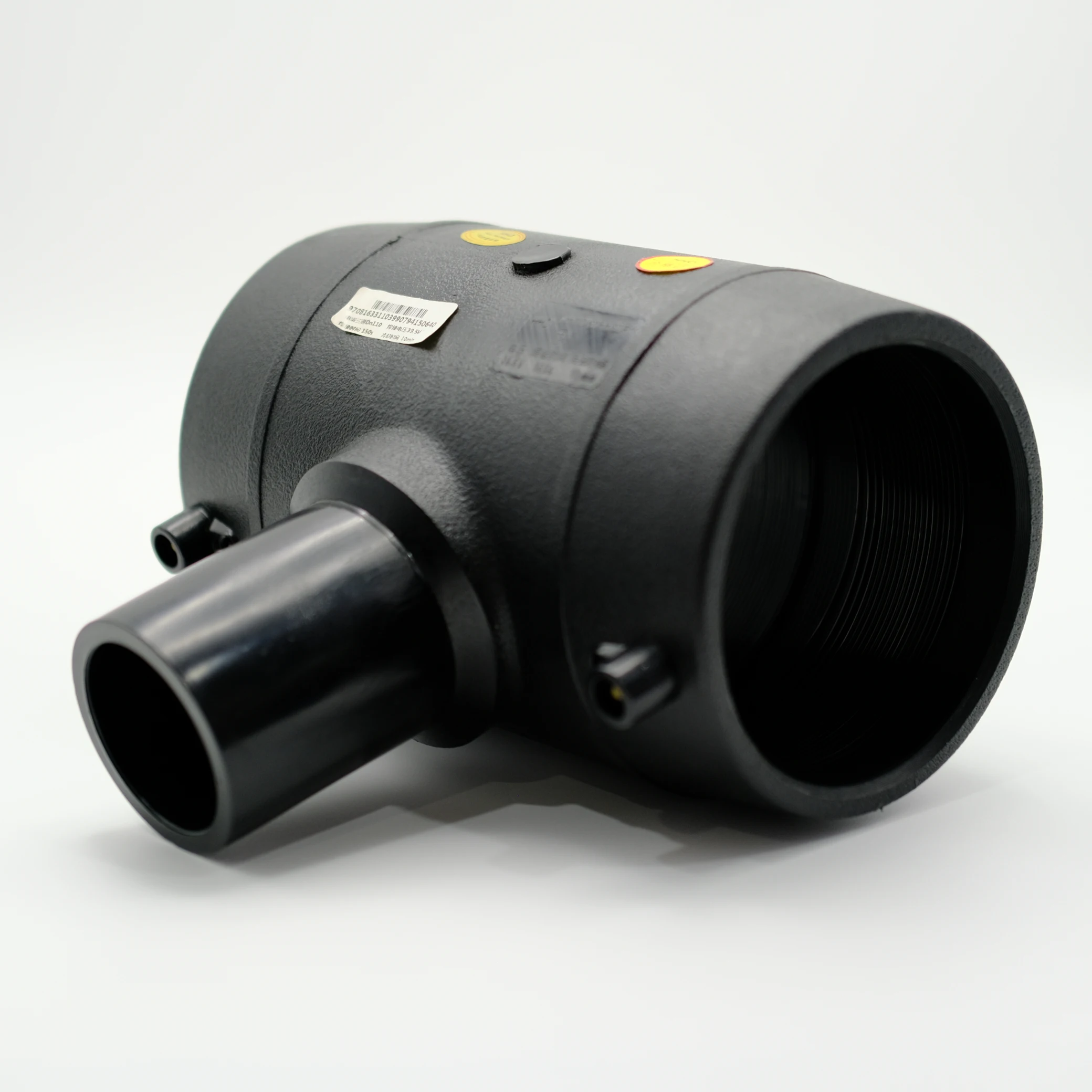 Лучшая цена может быть настроена DN32mm-1200mmPE электрофузионного редуцирующего тройника HDPE Электрофузионные аксессуары
