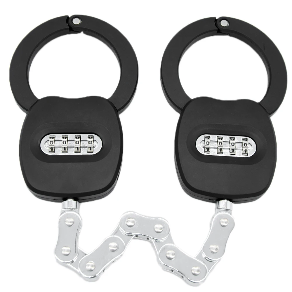 UMEDO Anti theft safe Folding handcuff lock bike 5 digit code lock electric bicycle accessories motorcycle lock