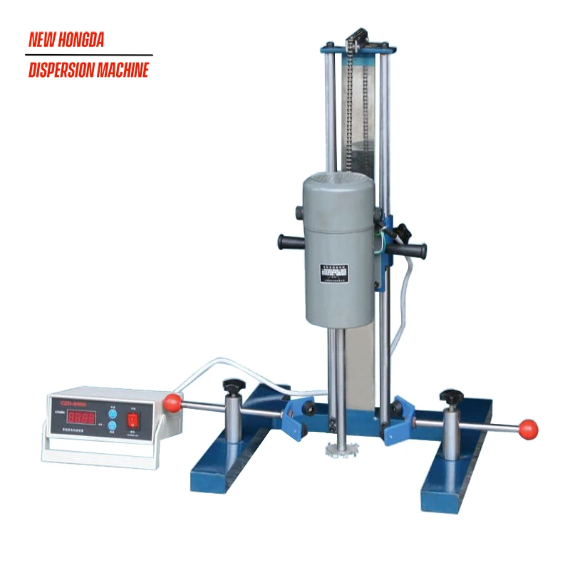 High speed lab mixer/disperser for paint/pigment/dye