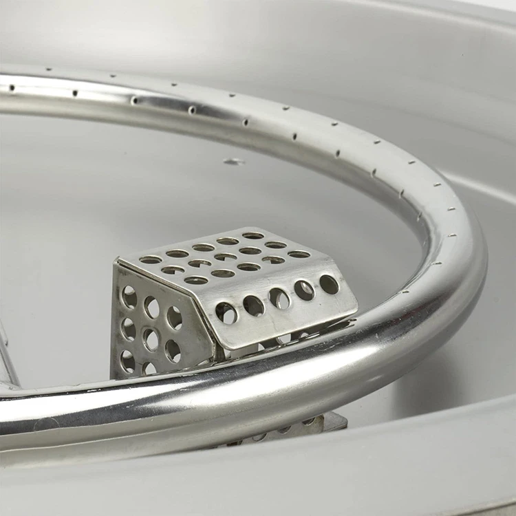 304 Stainless Steel Drop-In Burner Propane Natural Gas Remote Control Burner Kits