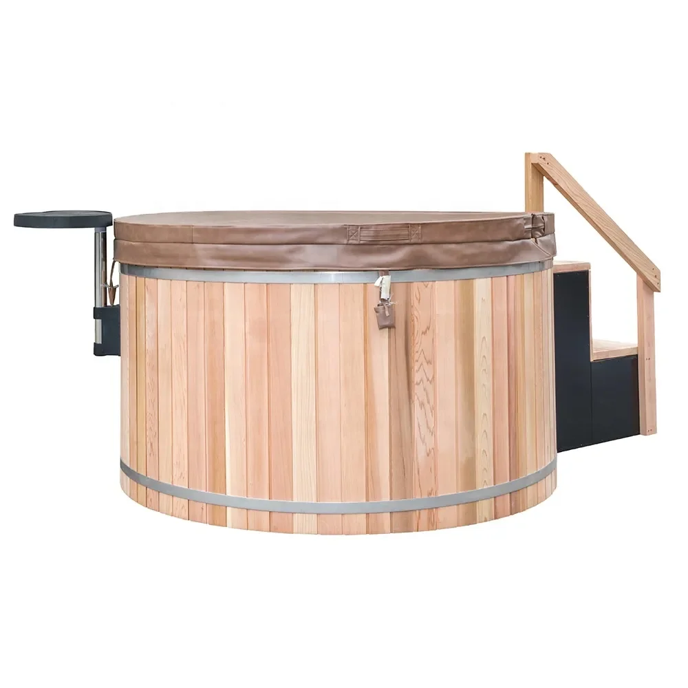 barrel hot tub