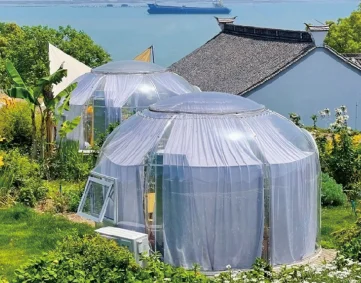 Customized Outdoor 360 Degree Full Transparent PC Tent Bubble House Pc Dome House