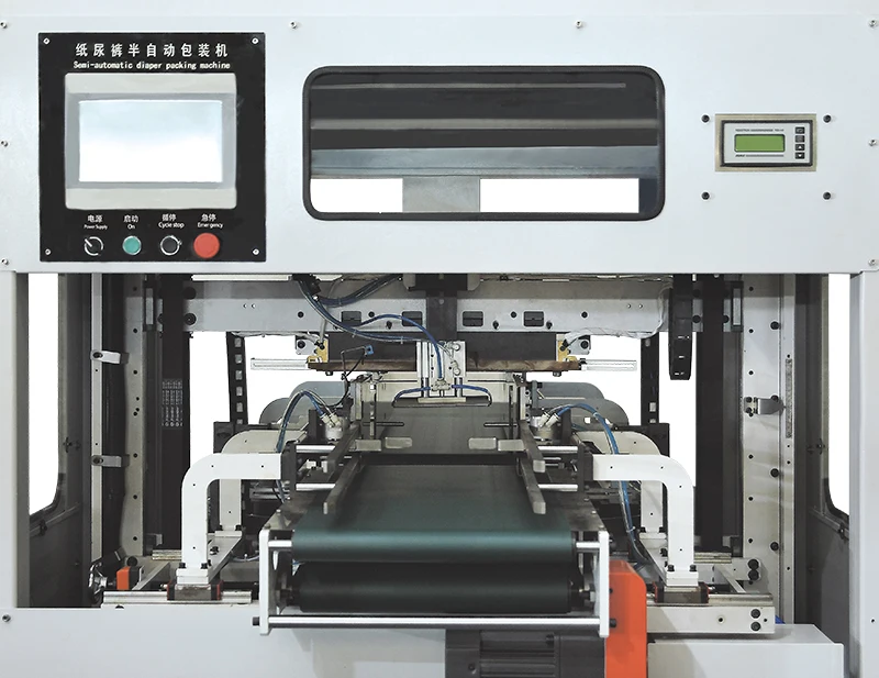 Semi Automatic Diaper Pulls Up Making Machinery Production Line Baby Diapers packing Machine Price