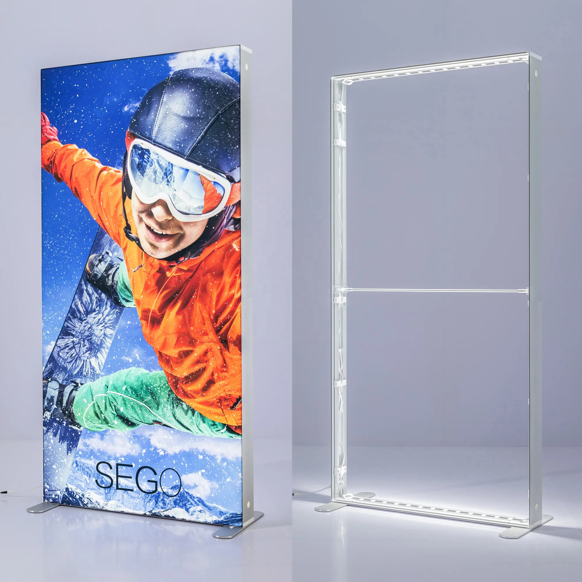 SEGO Lightbox 100*200cm, led light box,fabric light box