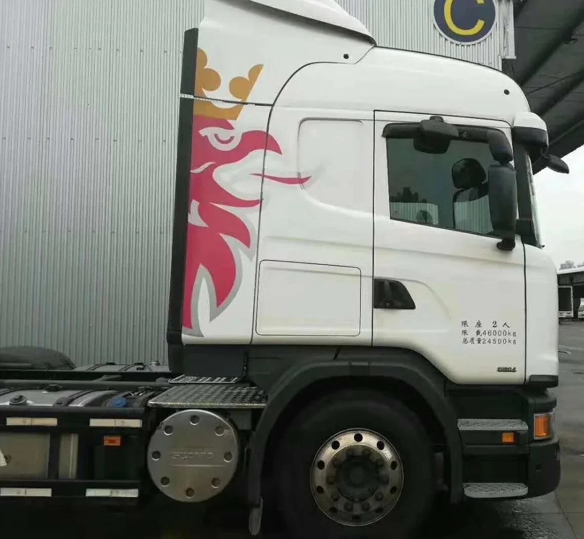 In Stock  Hot Selling Scaniar Truck 6X2R 452Hp 0Km New Tractor Truck Trailer Truck