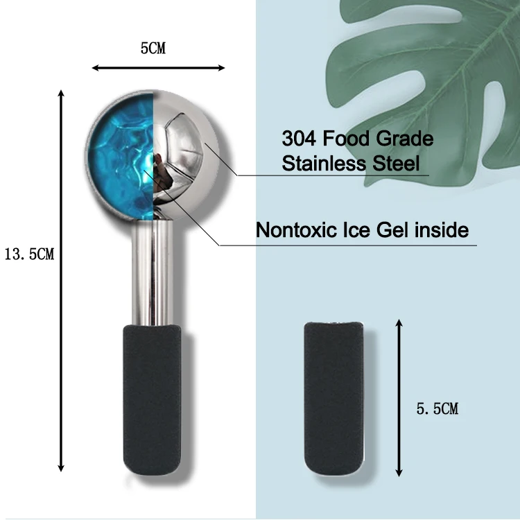 
2021 New style Cooling Roller to Lift Face & Eye Ice Cold Globes Facial Massager 