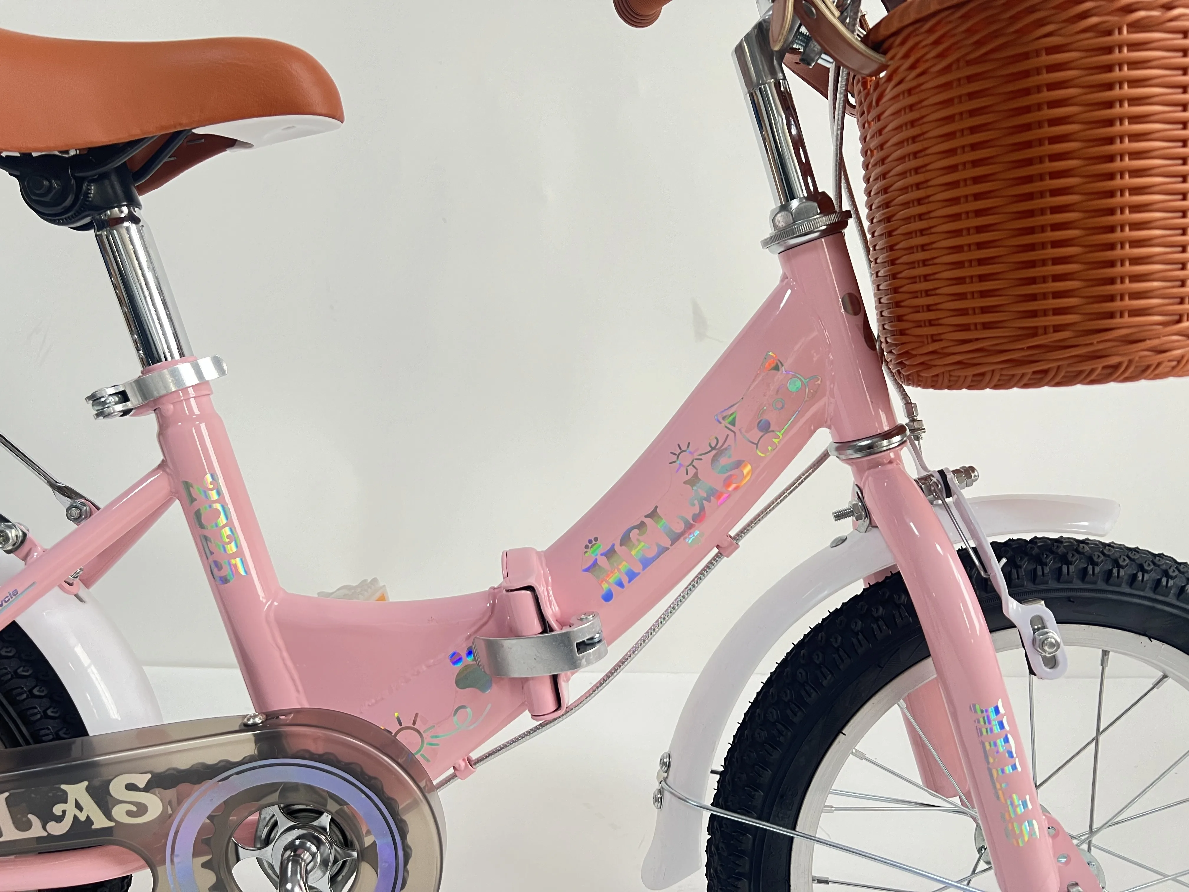 Most Popular Kids Bicycle Beautiful Bike for Girls 3-12 Years Old Best Christmas Gift with Steel Fork and Ordinary Pedal