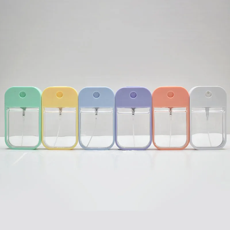 Personalized Mini Hand Sanitzer Liquid Mini Cute Hand Sanitzer 75% 45ml Alcohol Mist Spray Custom Logo Credit Card Hand Sanitzer