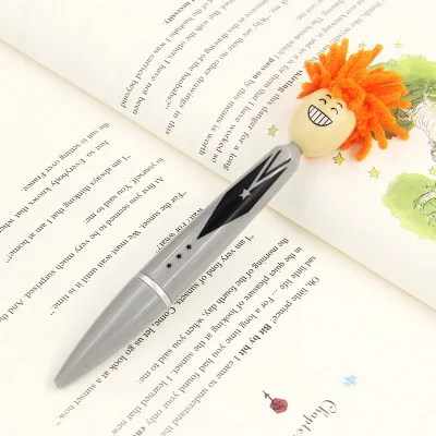 
Wholesale Plastic Ball Pen Custom LOGO Originality Character head modeling Promotional Gift 