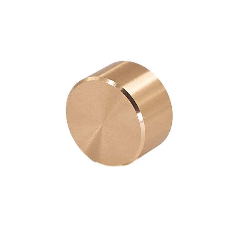Custom metal solid core aluminium alloy CNC cnc sandblast oxidation drone button knob switch cap processing