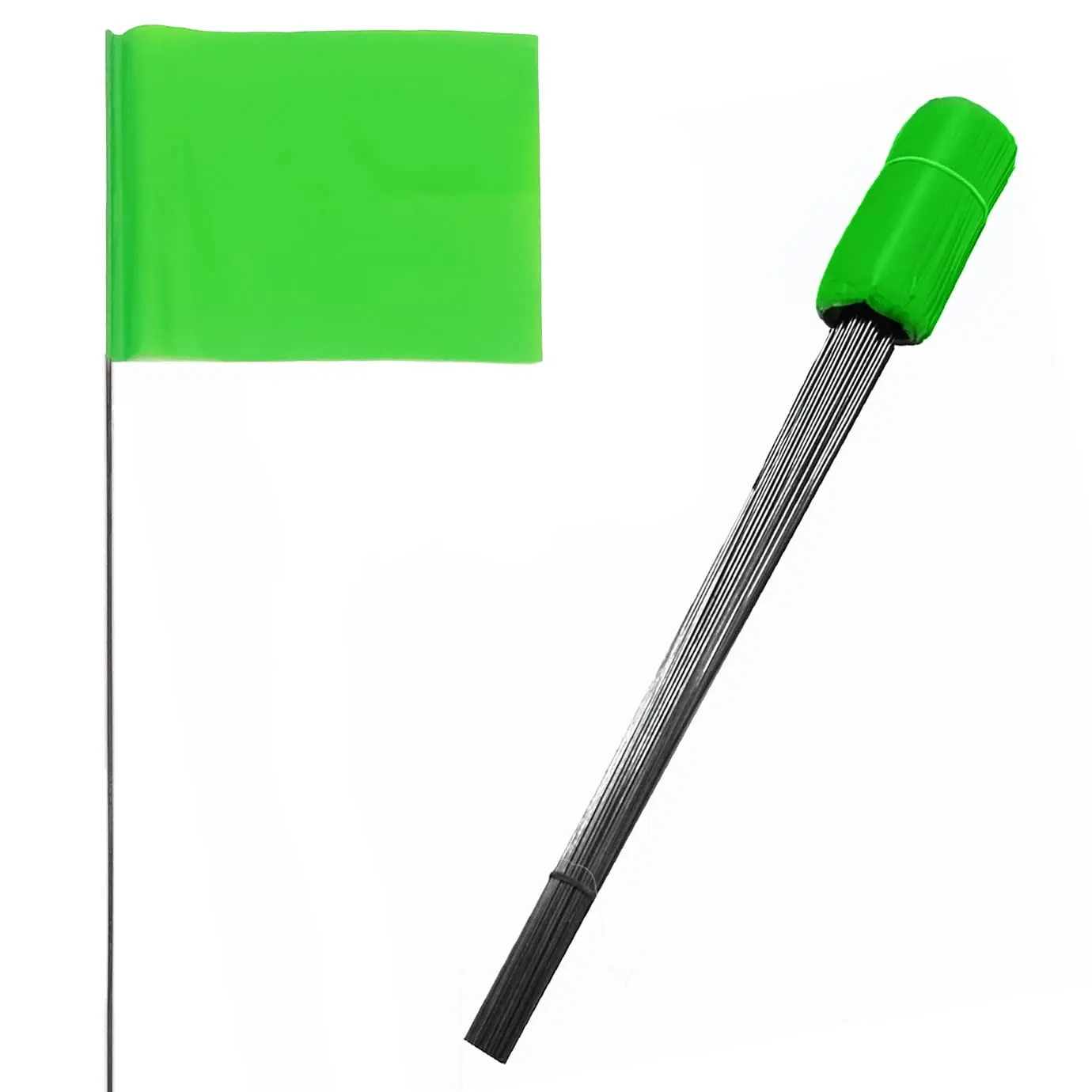 Wholesale custom printing 30*45cm custom color cheap marker flags 4*5 inch marking flags