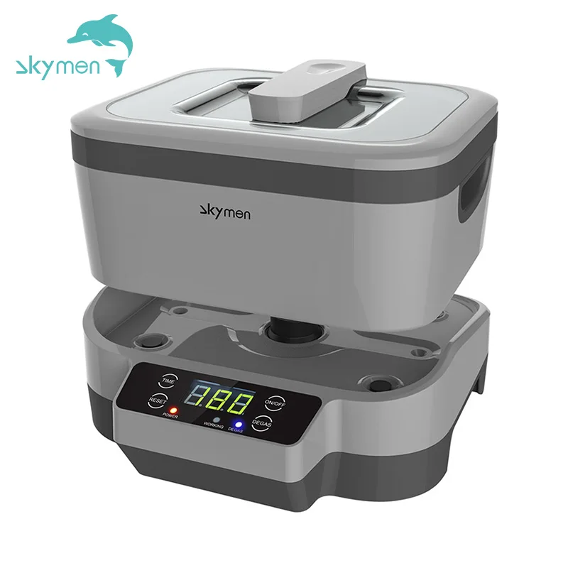 Ultrasonic Cleaner Sonicator Bath Ultrasonic Degas For Watches Contact Lens Glasses Denture Teeth Electric Makeup Razor