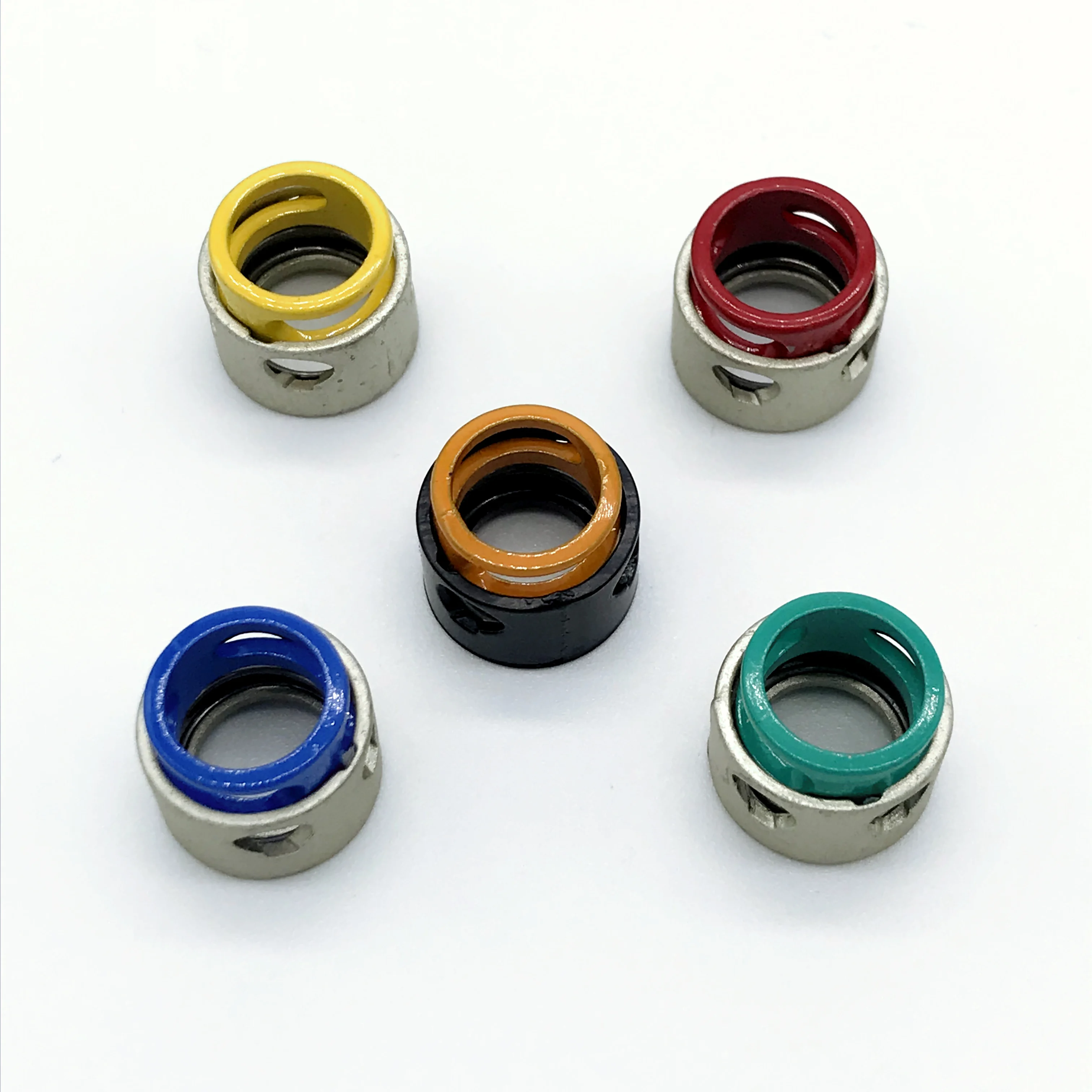 
Заводская круглая металлическая Цветная Пластиковая веревочная застежка для спортивной одежды 