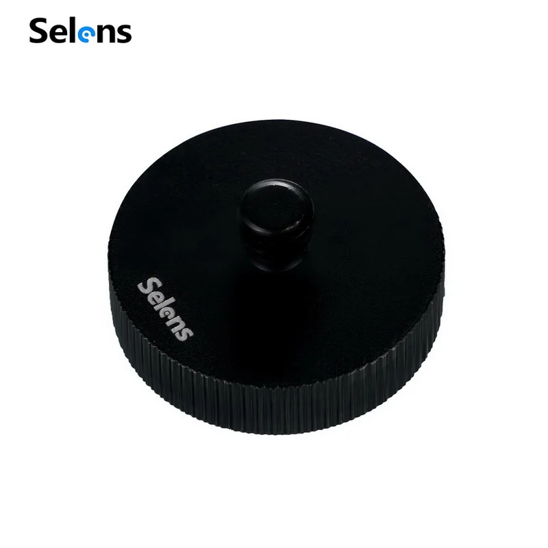 Selens Magnet support base stand Stable Magnet Holder with 1/4 screw use for Camera Tripod Gimbal LED Spotlight Stand Stabilizer