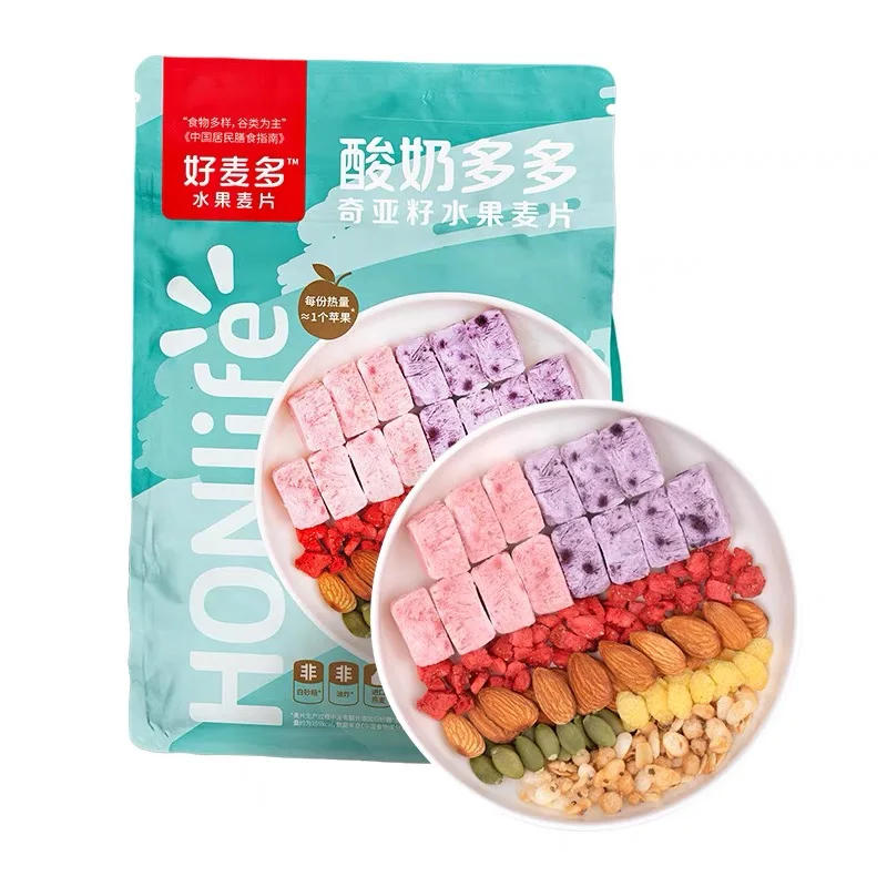 Wholesale Yogurt Fruit Snacks Instant Oatmeal Cereal Breakfast