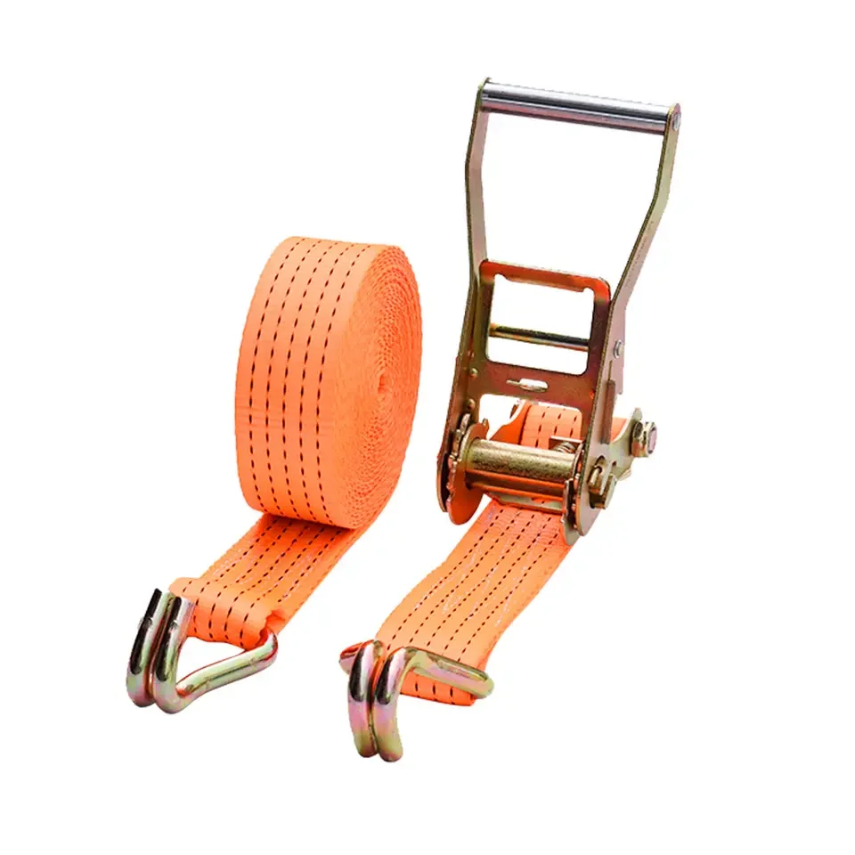 Breaking load 5T length 10m cheap polyester ratchet straps