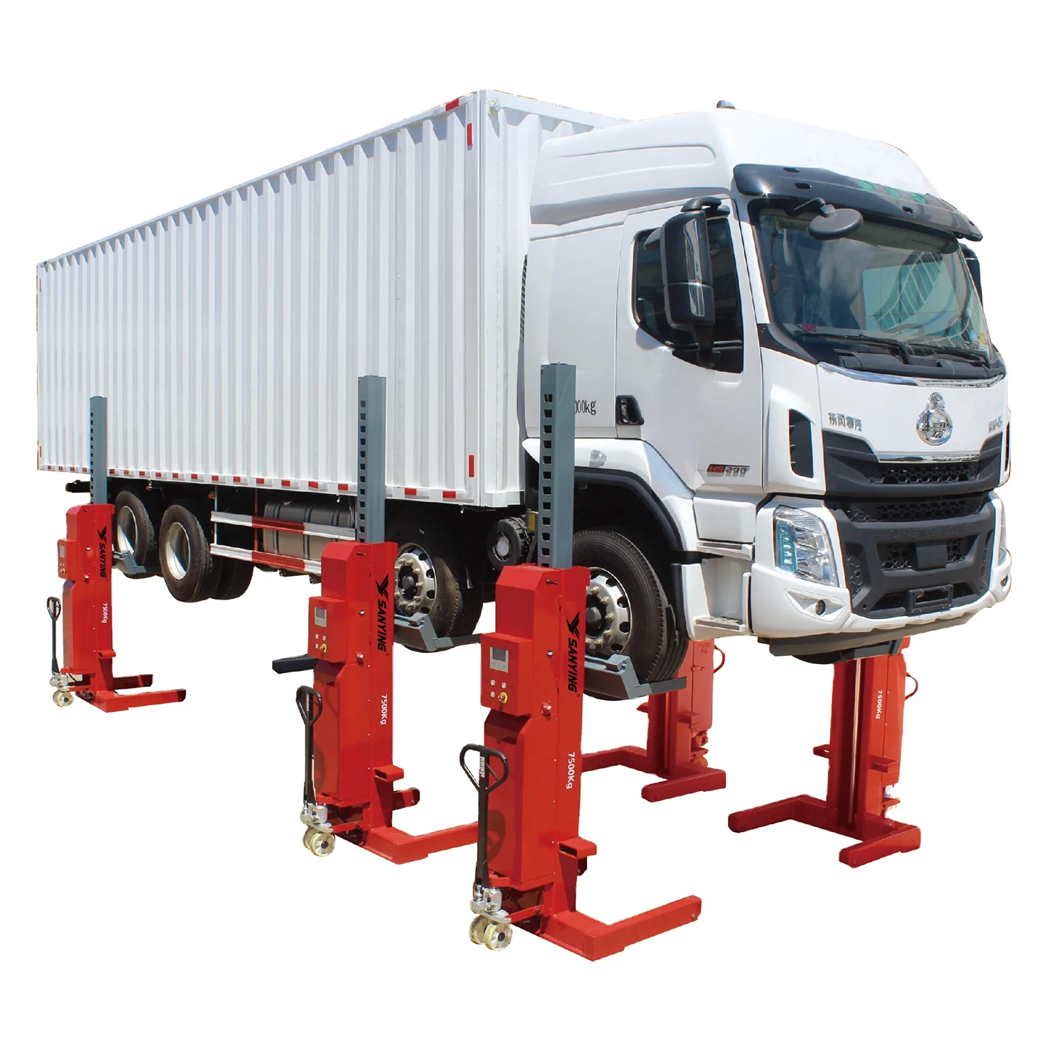 Truck Mobile Column Lifts Car Lift Portable