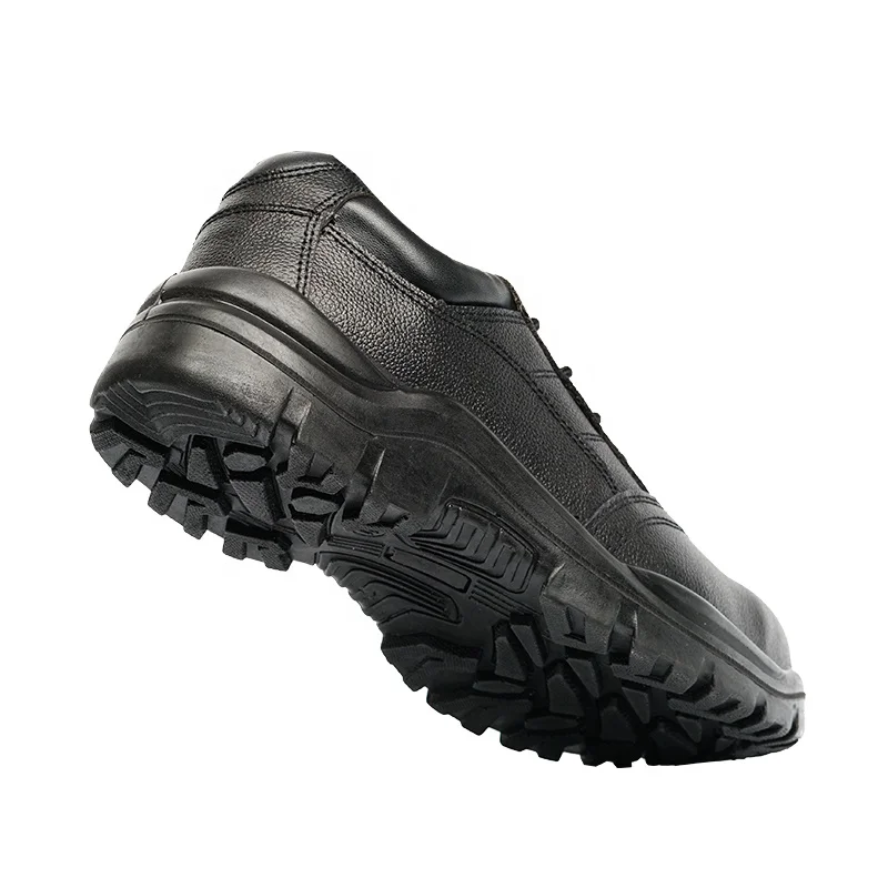 3015 Custom Steel Toe Shoes Leather Rubber Sole Puncture Resistant Work Safety Shoes