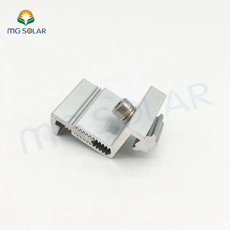 Монтажный кронштейн для солнечной панели регулируемые зажимы