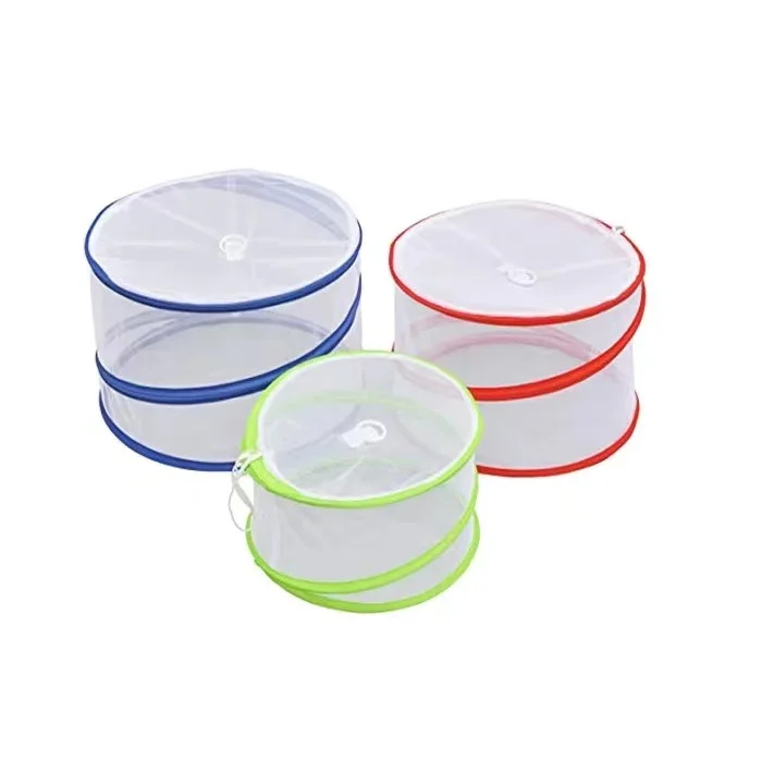 Creative Kitchen Ware Muliti Capacity Food Cover Tent Brief Folding Pop Up Heat Keeping Dust proof Food Table Cover