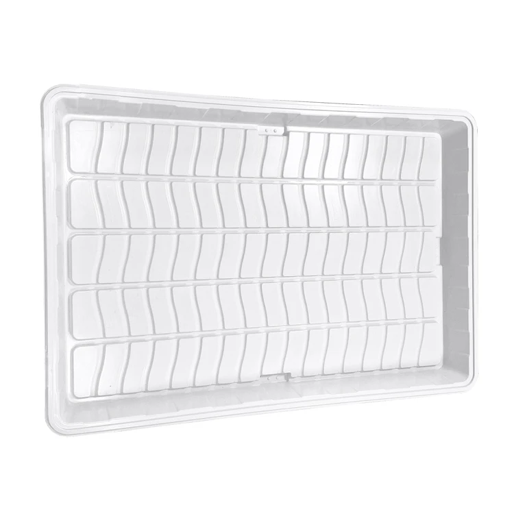 JingYuan Abs Plastic Custom Wheat Grass Drain Seed Nursery Led Lamp Indoor 4X6 plant growing trays Flood Trays
