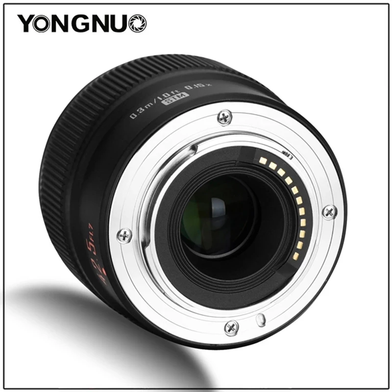  Объектив YONGNUO yn42 5 мм 42 F1.7M II F1.7 объектив с автофокусом AF для беззеркальной камеры M4/3 mount Panasonic
