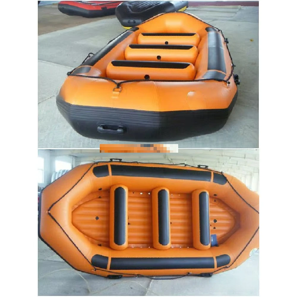 CNWAGNER Large White Water Rafts for Drifting Inflatable Rafting Boat for Outdoor Activity on Sale!
