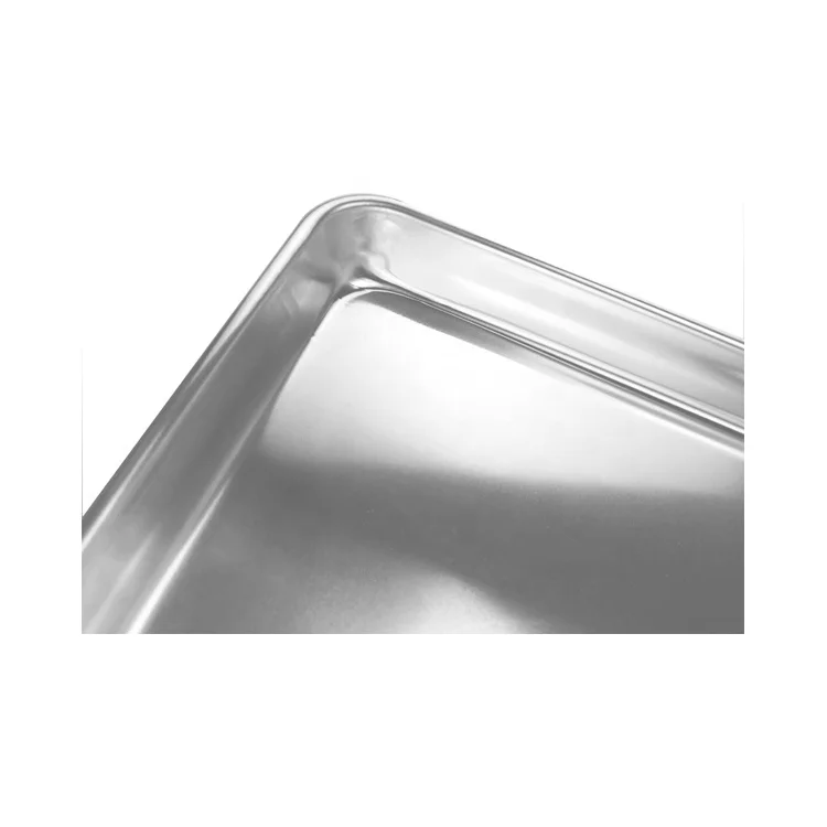 Rectangle Baking Equipment Burger or Hamburger Hot Dog Bun Pan Sheet Aluminum Tray