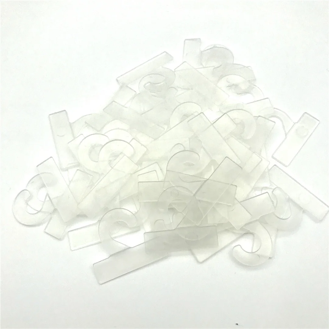 Professional supply and sales of environmental PP plastic buckle, bag hook or socks packing hook